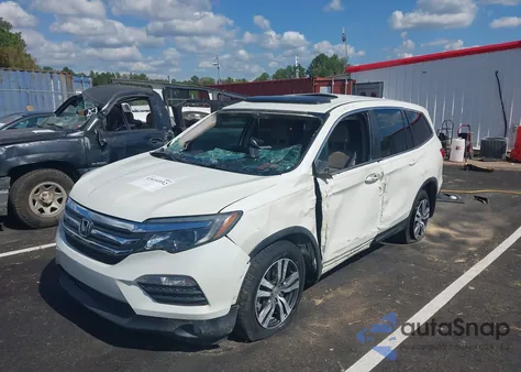 2016 Honda Pilot Ex-L из США, поврежденный, VIN 5FNYF5H56GB020599